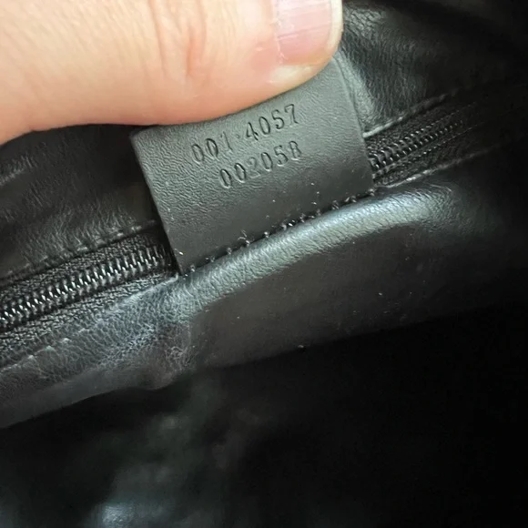 Gucci jackie sherry line GG canvas leather hang shoulder bag - Picture 12 of 13